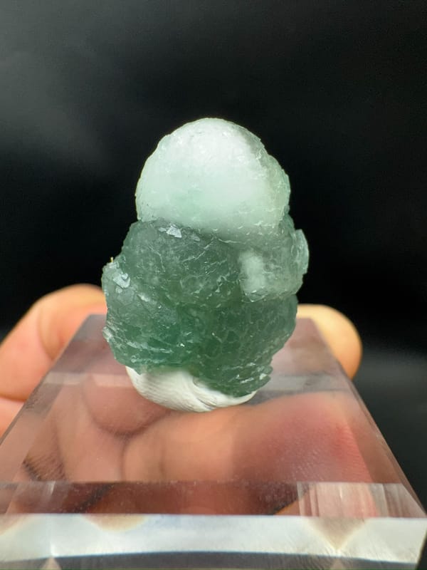 Fluorite from Hunan, China, individual mineral specimen view 1