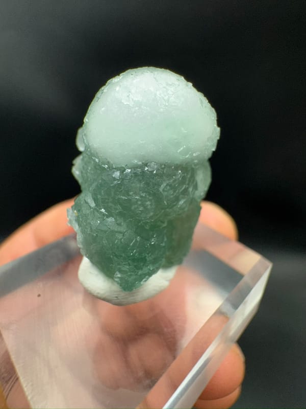 Fluorite from Hunan, China, individual mineral specimen view 5