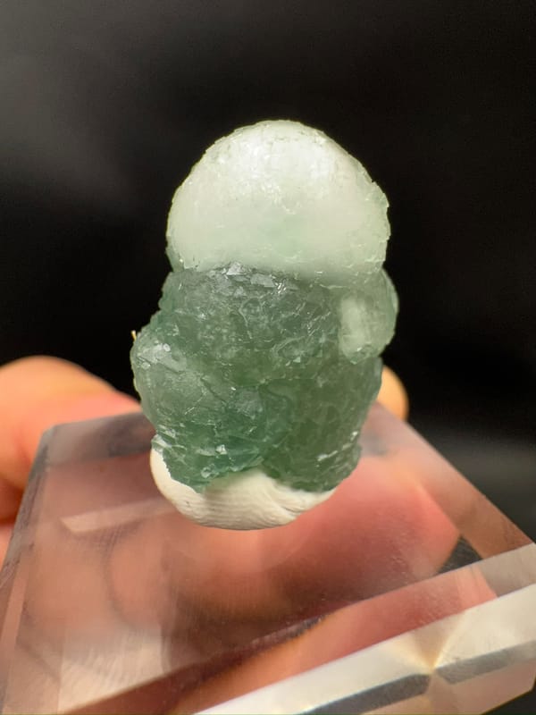 Fluorite from Hunan, China, individual mineral specimen view 6