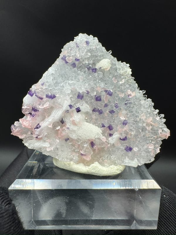 Fluorite from Guangxi, China, individual mineral specimen view 1