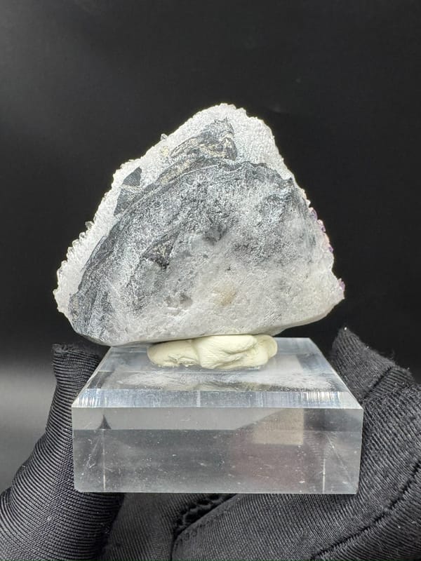 Fluorite from Guangxi, China, individual mineral specimen view 4
