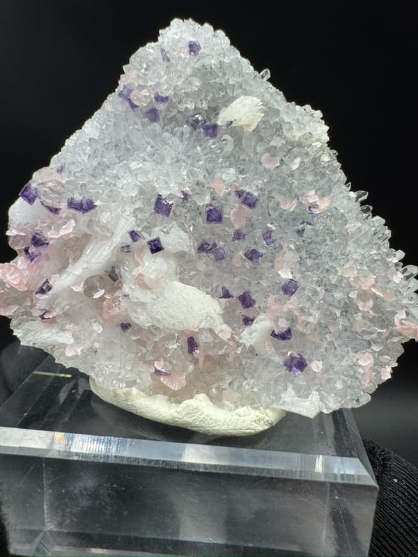 Fluorite from Guangxi, China, individual mineral specimen view 6