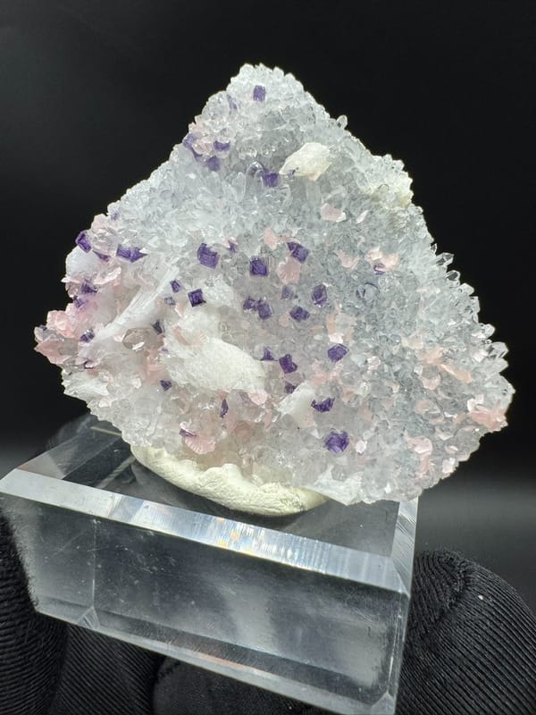 Fluorite from Guangxi, China, individual mineral specimen view 7
