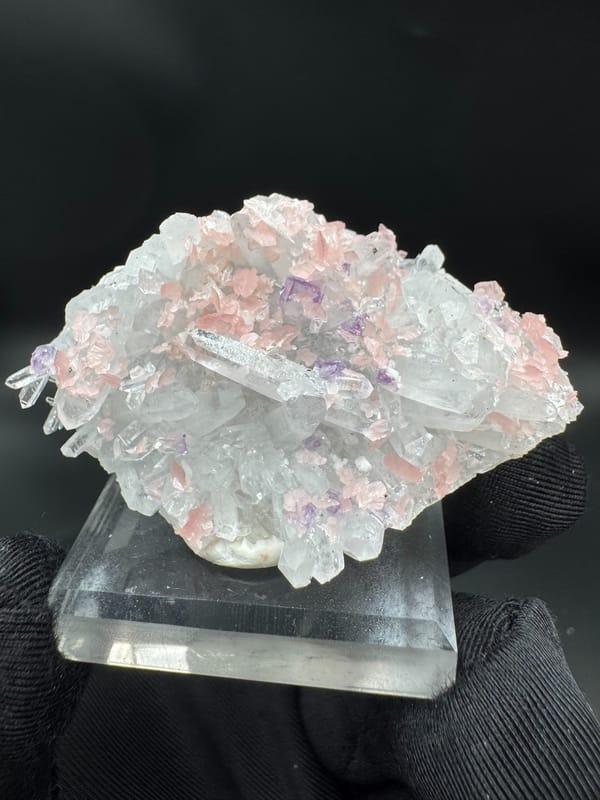 Rhodochrosite from Guangxi, China, individual mineral specimen view 1