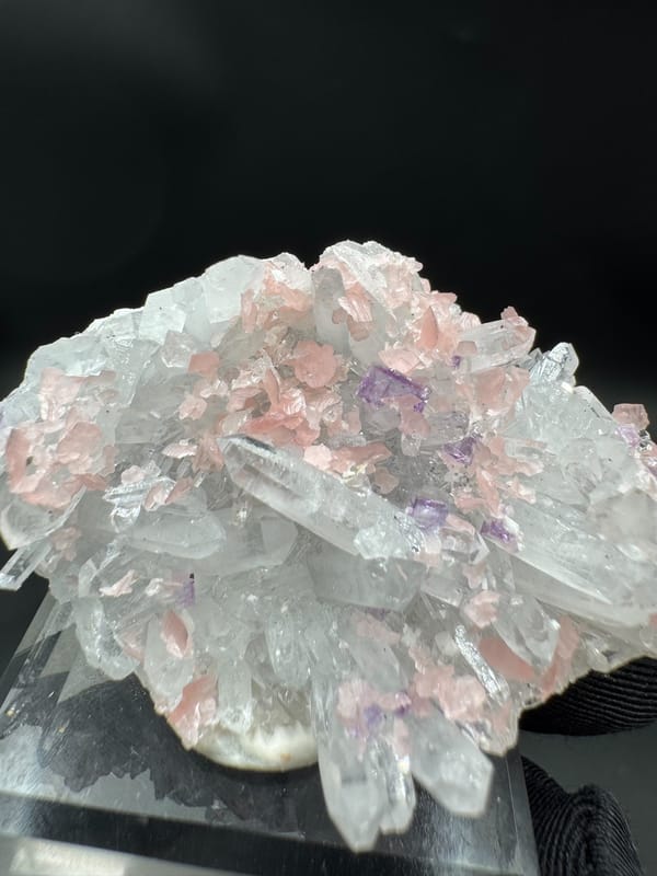 Rhodochrosite from Guangxi, China, individual mineral specimen view 3