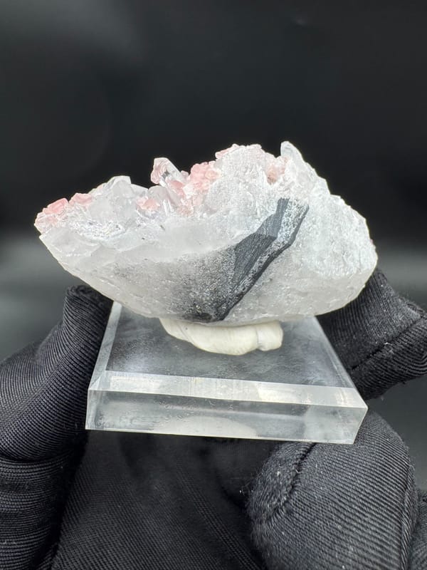 Rhodochrosite from Guangxi, China, individual mineral specimen view 4