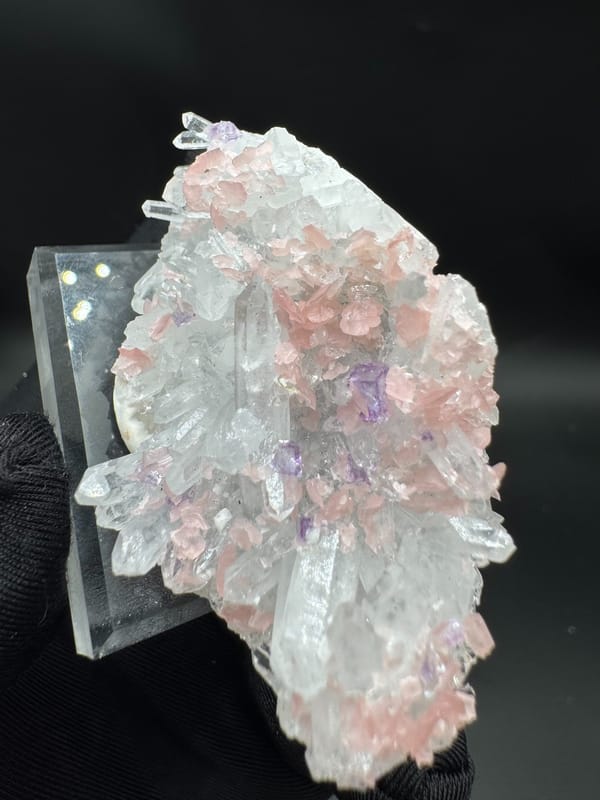 Rhodochrosite from Guangxi, China, individual mineral specimen view 5