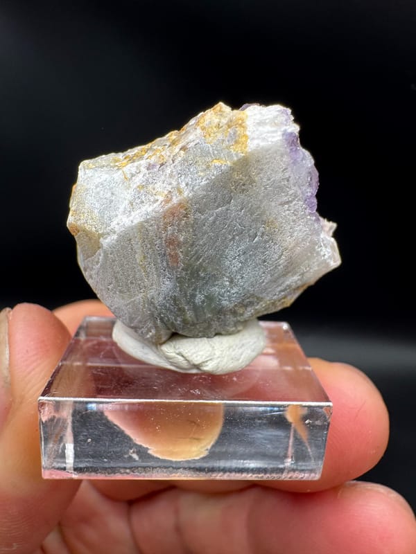 Fluorite from Inner Mongolia, China, individual mineral specimen view 5