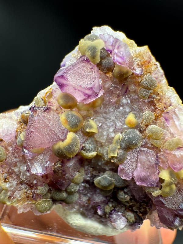 Fluorite from Inner Mongolia, China, individual mineral specimen view 7