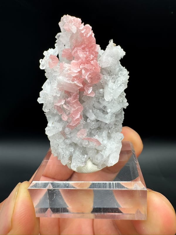 Rhodochrosite from Guangxi, China, individual mineral specimen view 1