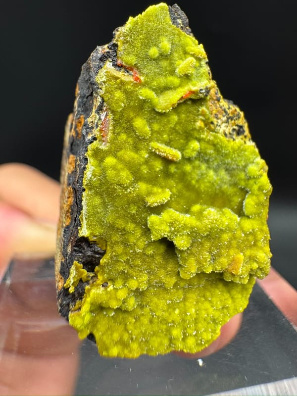 Pyromorphite from Guangxi, China, individual mineral specimen view 3