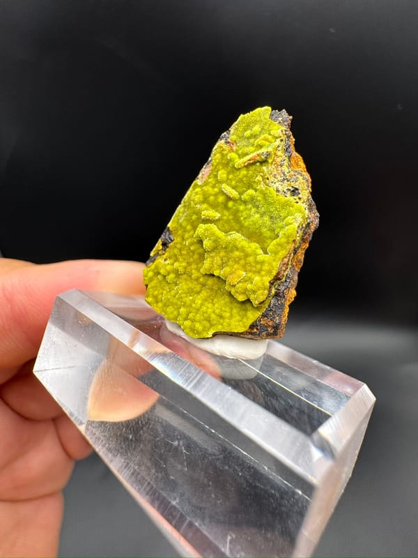 Pyromorphite from Guangxi, China, individual mineral specimen view 7