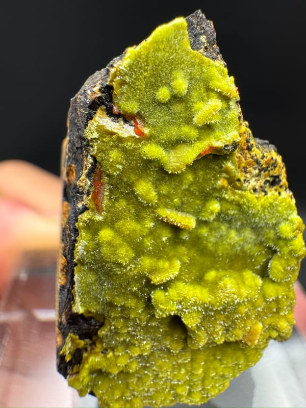 Pyromorphite from Guangxi, China, individual mineral specimen view 8