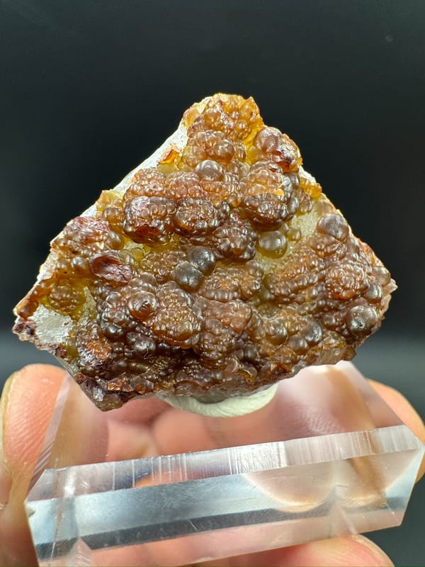 Siderite from Inner Mongolia, China, individual mineral specimen view 4