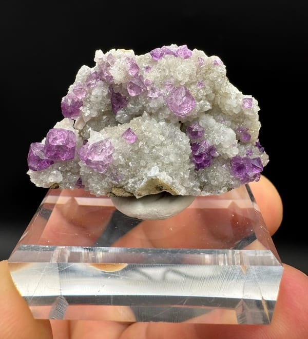 Fluorite from Inner Mongolia, China, individual mineral specimen view 1