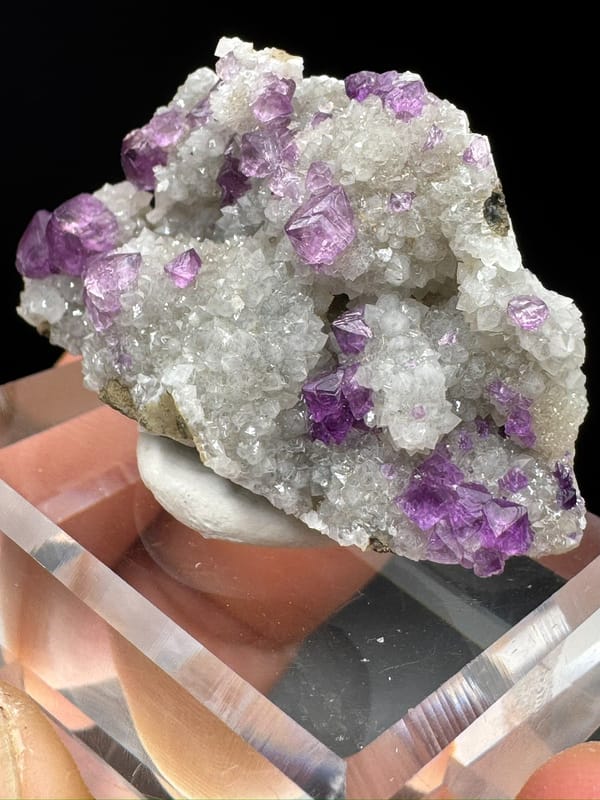 Fluorite from Inner Mongolia, China, individual mineral specimen view 4