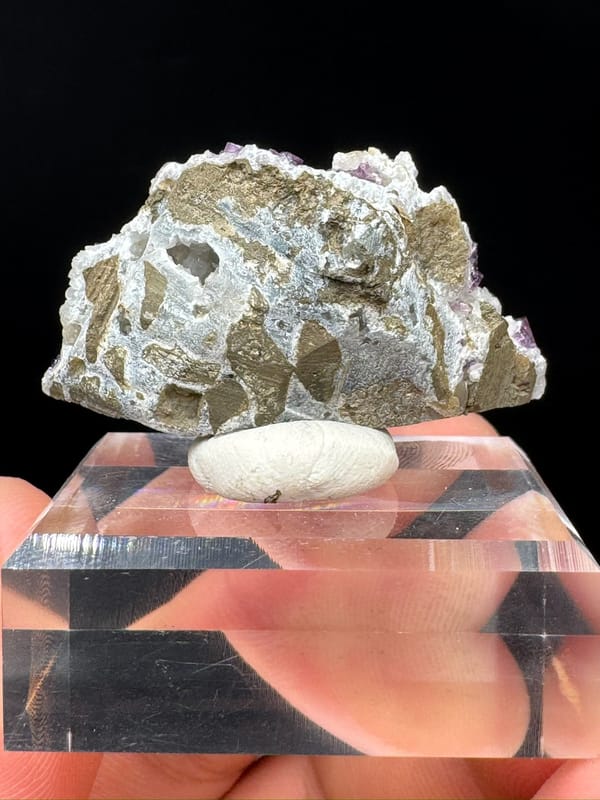 Fluorite from Inner Mongolia, China, individual mineral specimen view 5