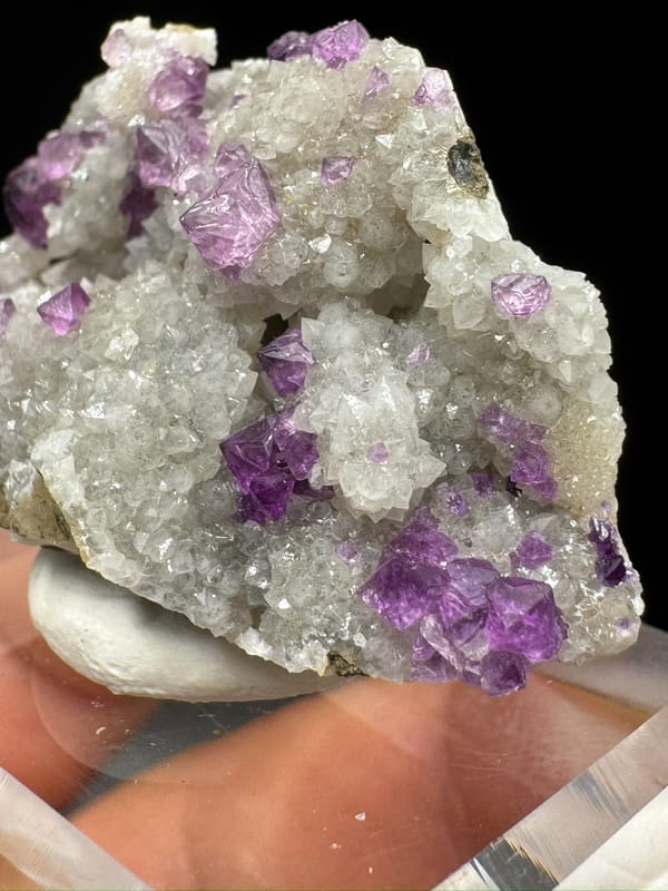 Fluorite from Inner Mongolia, China, individual mineral specimen view 6
