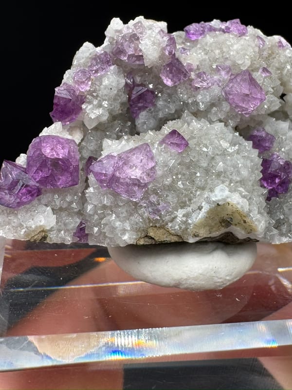 Fluorite from Inner Mongolia, China, individual mineral specimen view 7