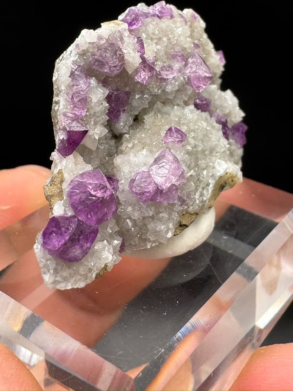 Fluorite from Inner Mongolia, China, individual mineral specimen view 8