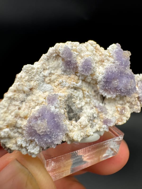 Creedite from Guizhou, China, individual mineral specimen view 4