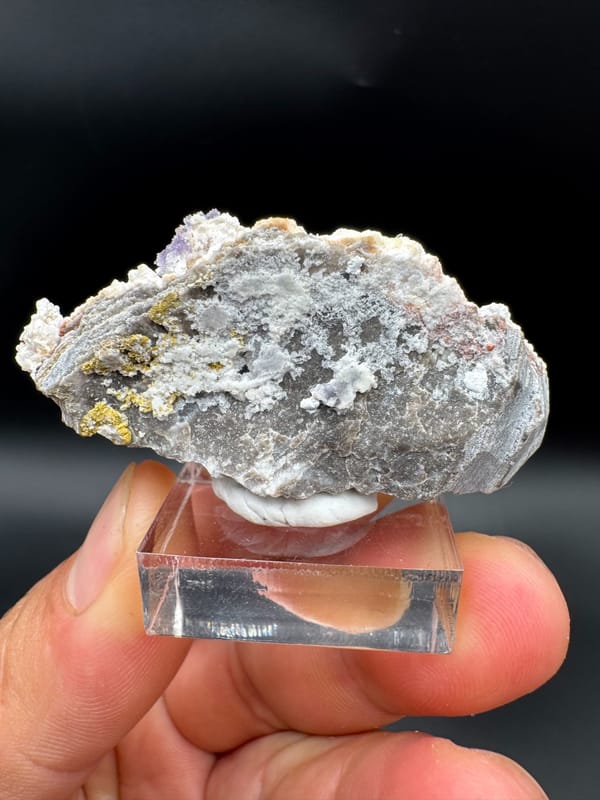Creedite from Guizhou, China, individual mineral specimen view 5