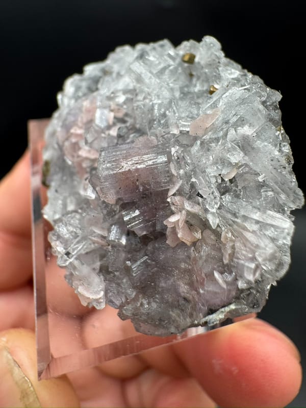 Apatite from Wuzhou, Guangxi, China, individual mineral specimen view 2