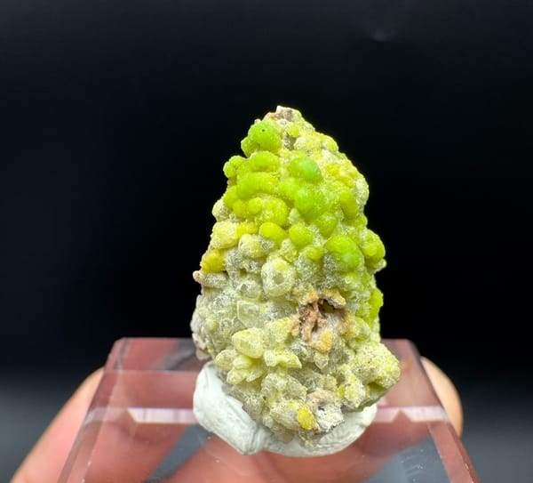Pyromorphite from Guangxi, China, individual mineral specimen view 1