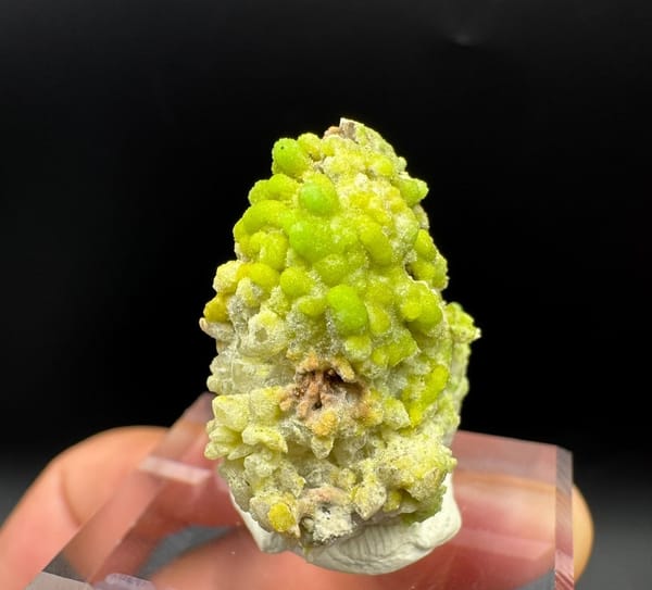 Pyromorphite from Guangxi, China, individual mineral specimen view 2