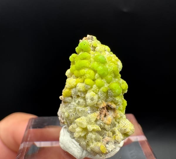 Pyromorphite from Guangxi, China, individual mineral specimen view 3