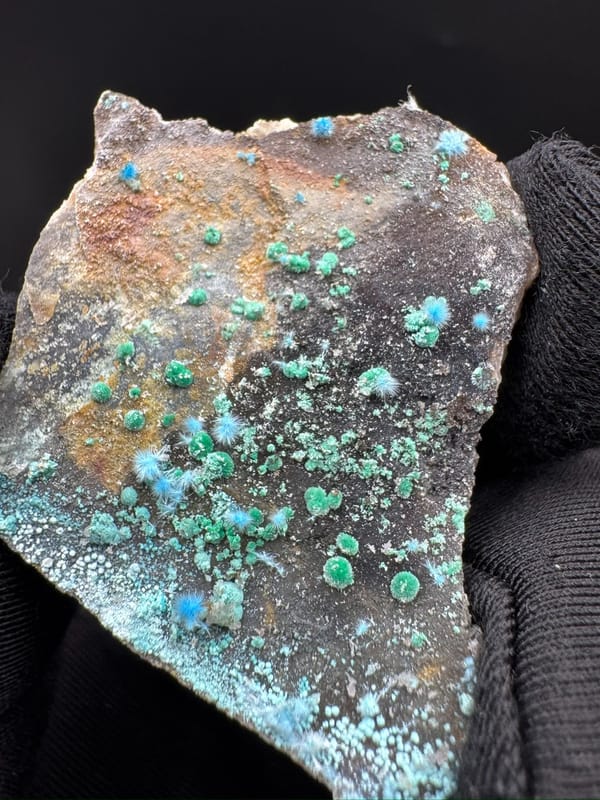 Malachite from Guizhou, China, individual mineral specimen view 6