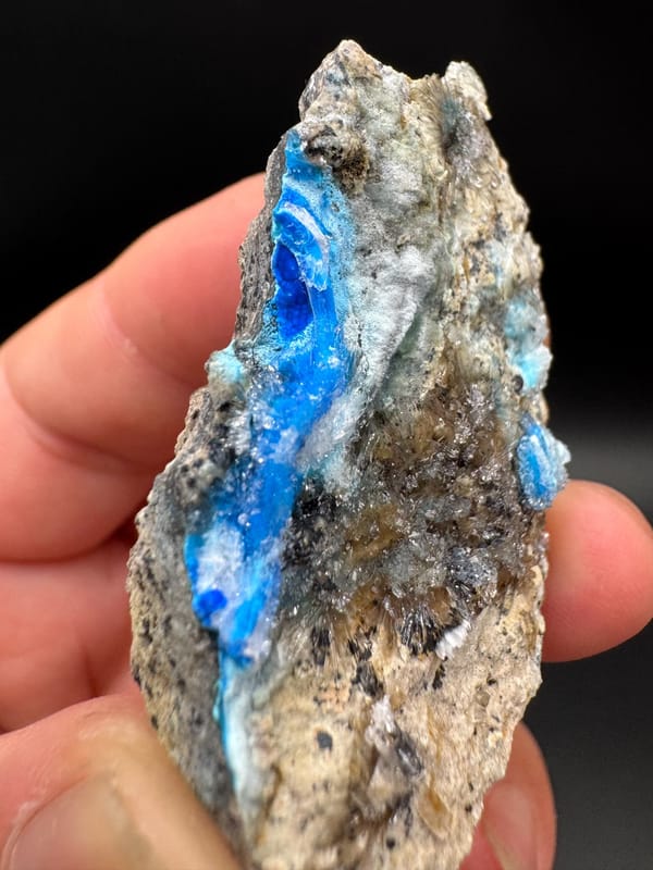 Creedite from Guizhou, China, individual mineral specimen view 6