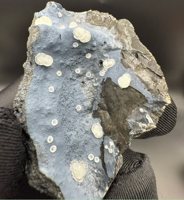Calcite from Zhejiang, China, individual mineral specimen view 6
