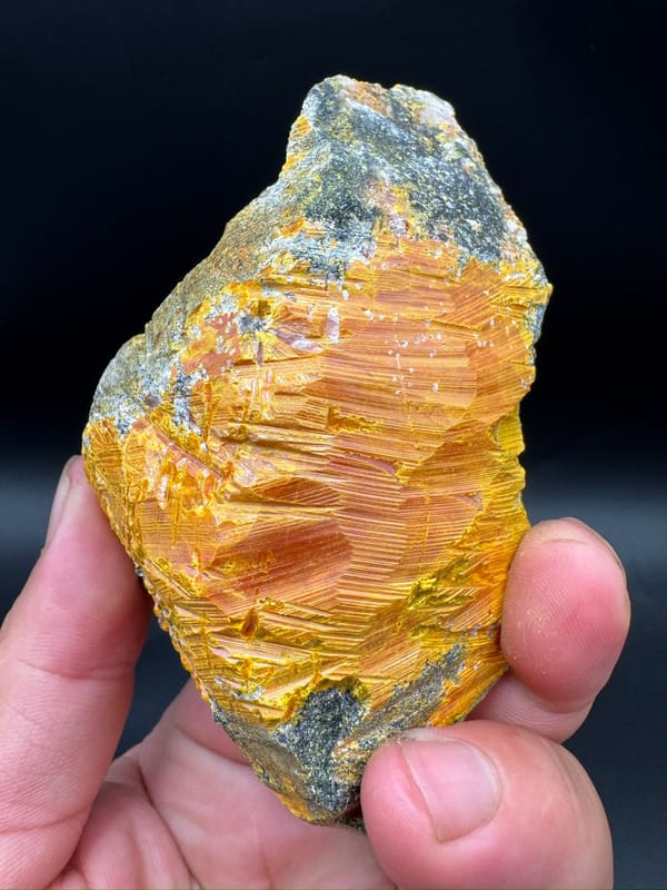 Unidentified mineral from Shimen, Hunan, China, individual mineral specimen view 4