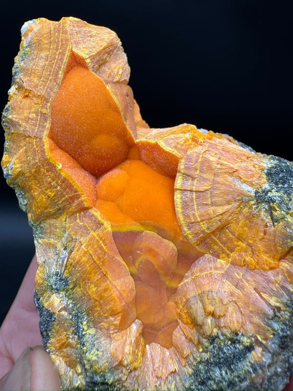 Unidentified mineral from Shimen, Hunan, China, individual mineral specimen view 5