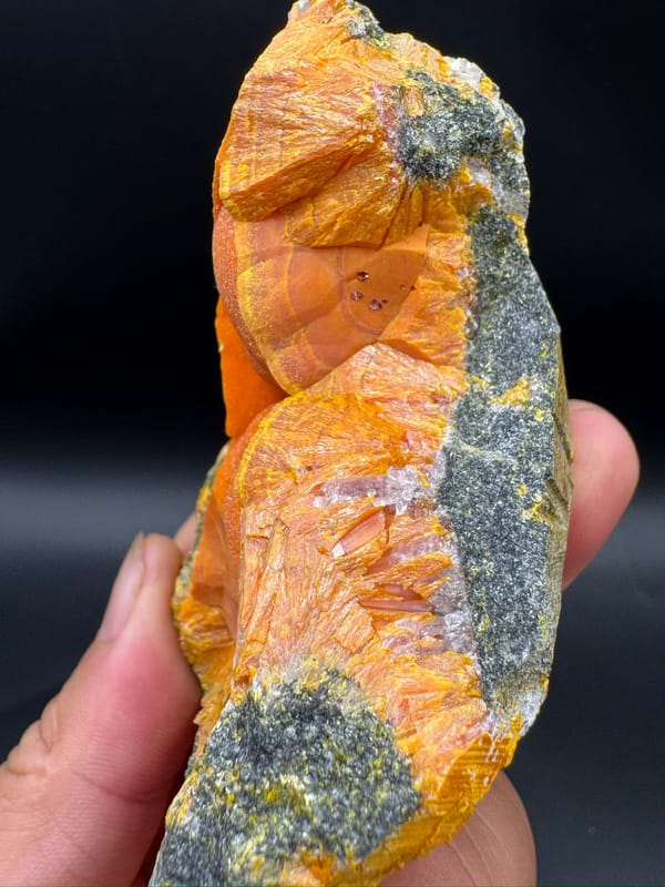 Unidentified mineral from Shimen, Hunan, China, individual mineral specimen view 6