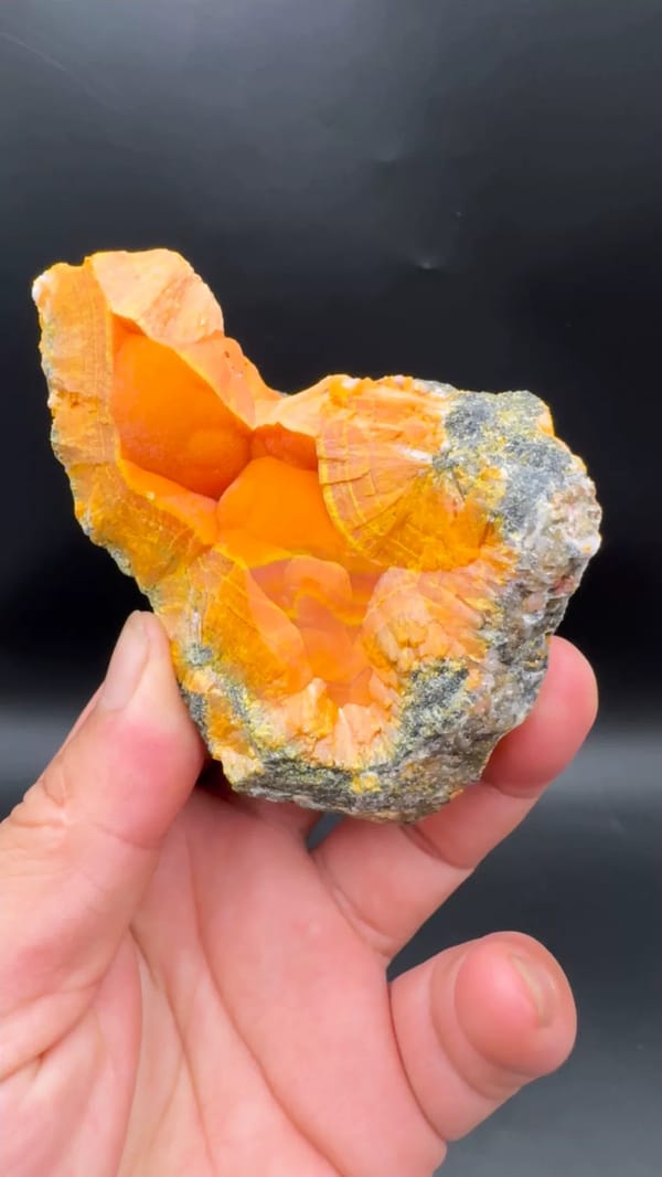 Unidentified mineral from Shimen, Hunan, China, individual mineral specimen view 8