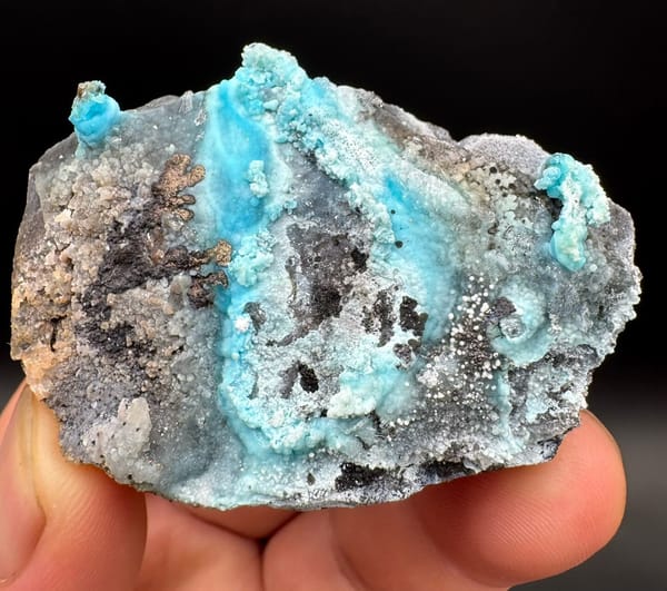 Gibbsite from Guizhou, China, individual mineral specimen view 1