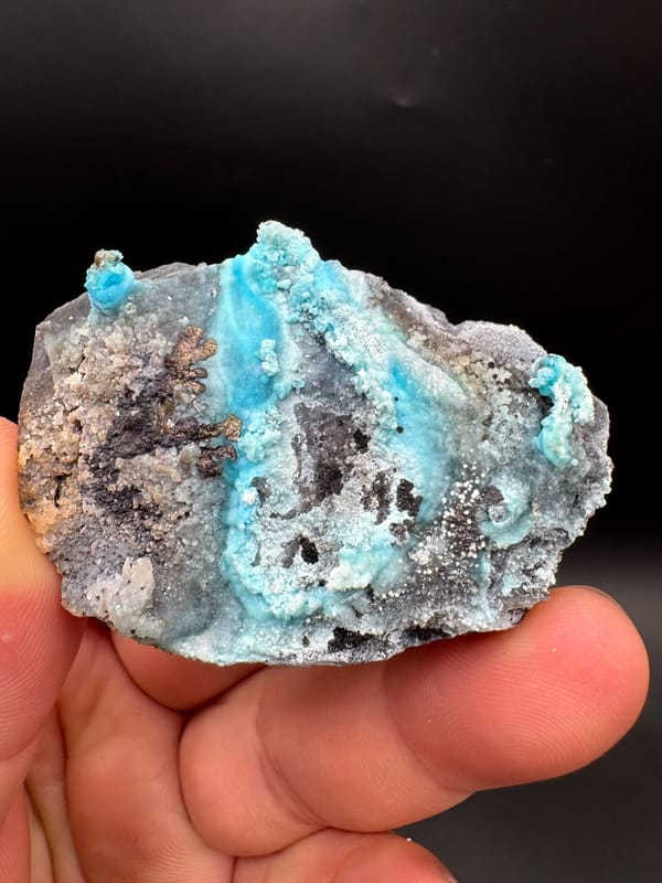 Gibbsite from Guizhou, China, individual mineral specimen view 3