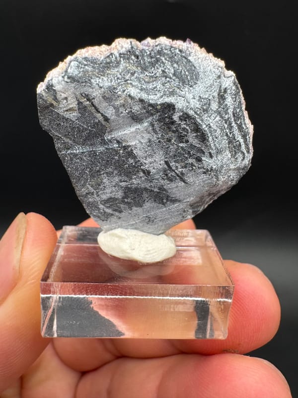 Rhodochrosite from Wuzhou, Guangxi, China, individual mineral specimen view 4