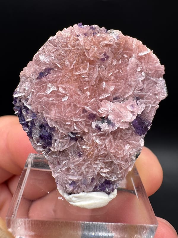 Rhodochrosite from Wuzhou, Guangxi, China, individual mineral specimen view 7
