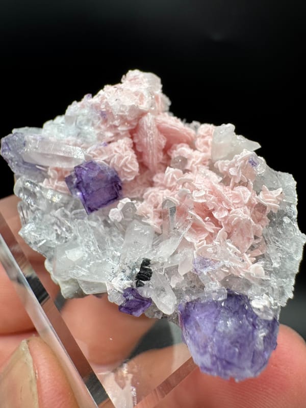 Rhodochrosite from Wuzhou, Guangxi, China, individual mineral specimen view 3