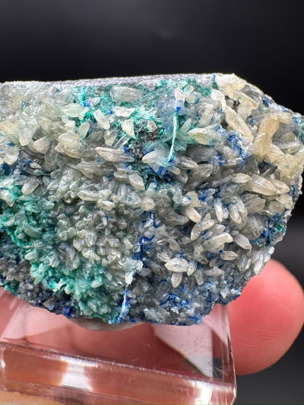 Cerussite, individual mineral specimen view 5 for a mineral collection