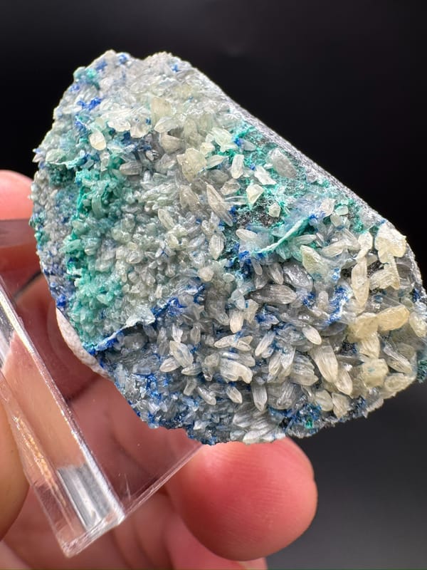 Cerussite, individual mineral specimen view 6 for a mineral collection