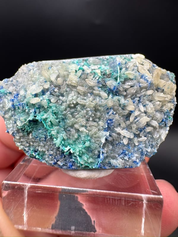 Cerussite, individual mineral specimen view 8 for a mineral collection