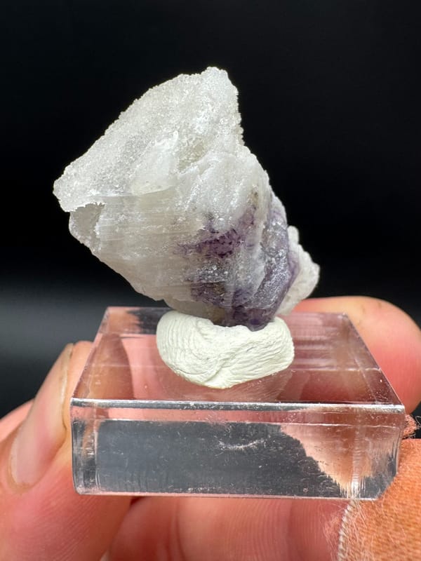 Fluorite from Henan, China, individual mineral specimen view 3