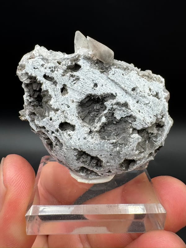 Calcite from Shimen, Hunan, China, individual mineral specimen view 5