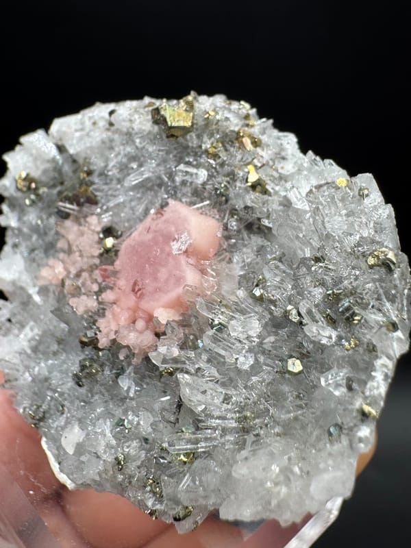 Rhodochrosite from Wuzhou, Guangxi, China, individual mineral specimen view 9