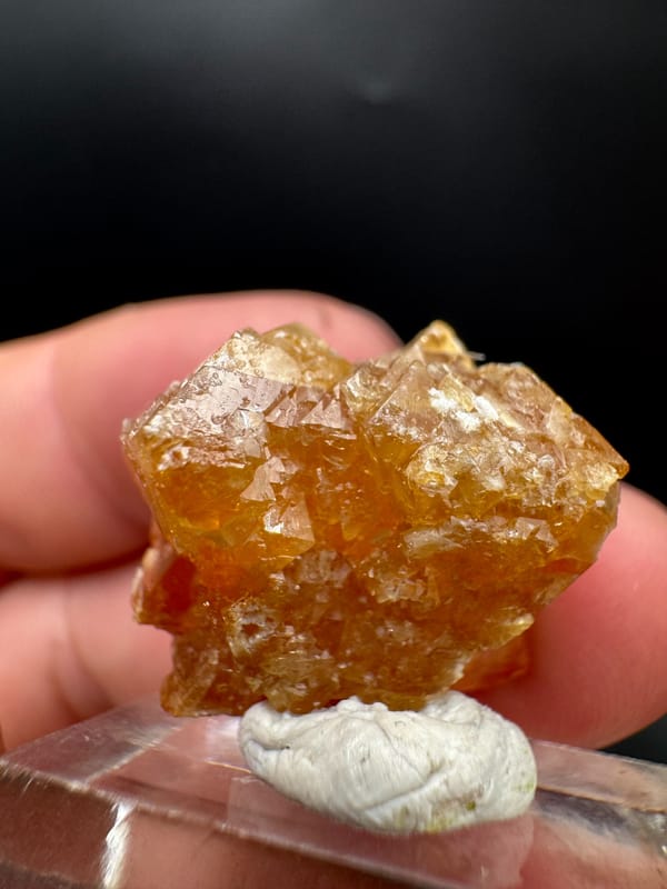 Scheelite from Sichuan, China, individual mineral specimen view 5
