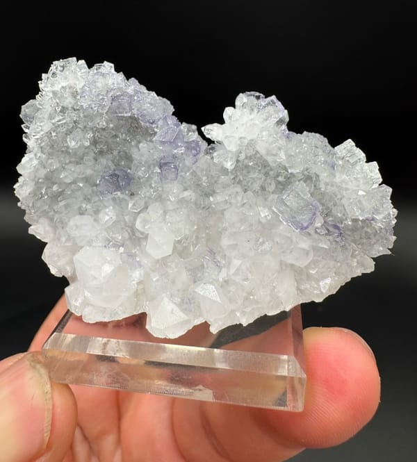 Fluorite from Wuzhou, Guangxi, China, individual mineral specimen view 1